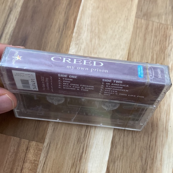 CREED - My Own Prison 1999 Cassette ( Collectible) Mega Star - Picture 6 of 7